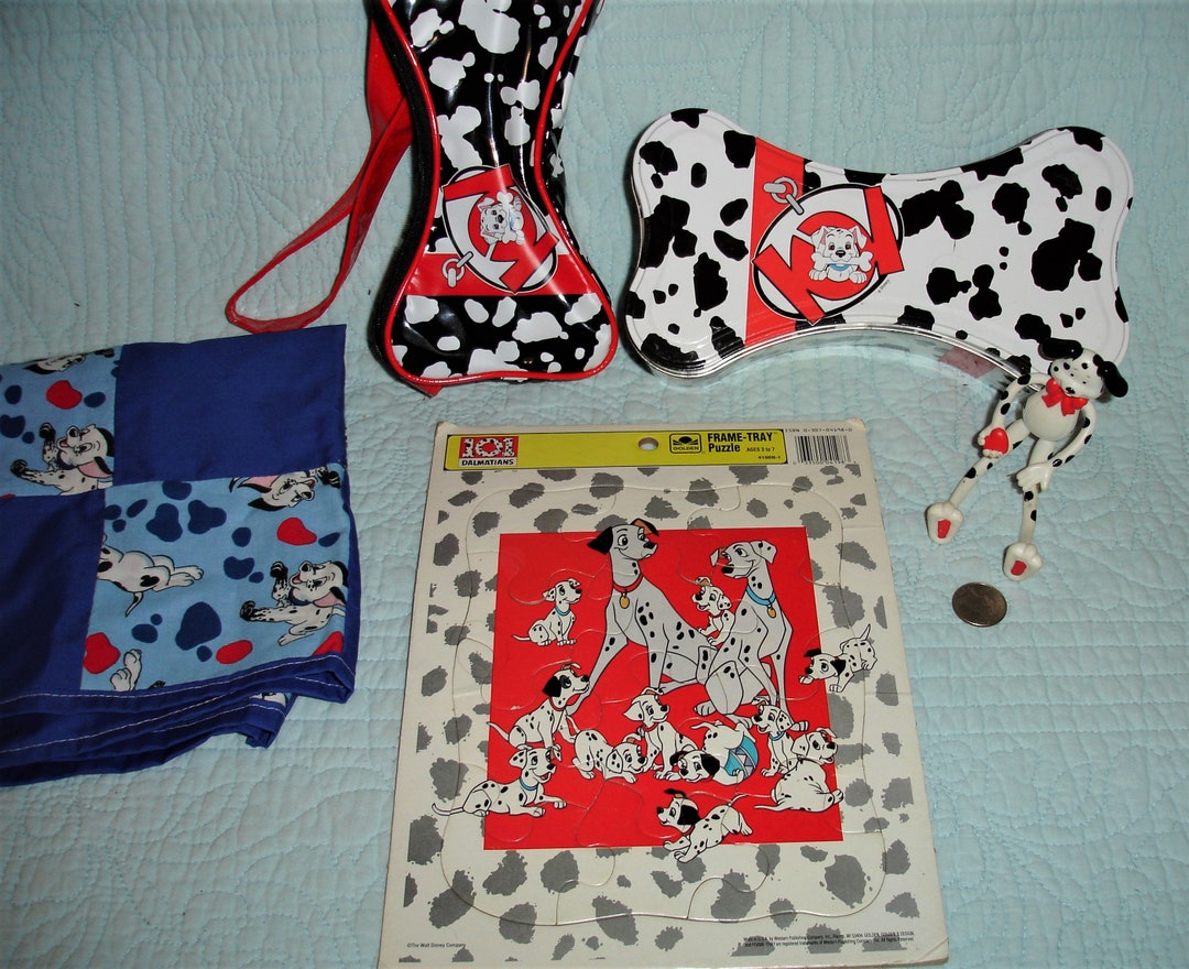 101 Dalmatians Vintage Collectibles, Dog Bone Shaped Handbag in a Bone