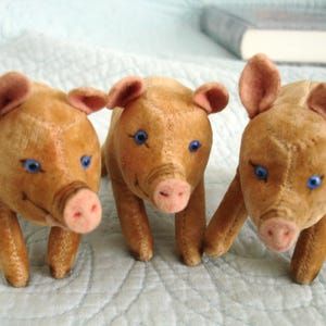 Vintage Steiff Pig - Etsy