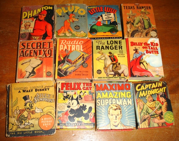 Big/better Little Books -1930's and 1940's Your Choice - Etsy