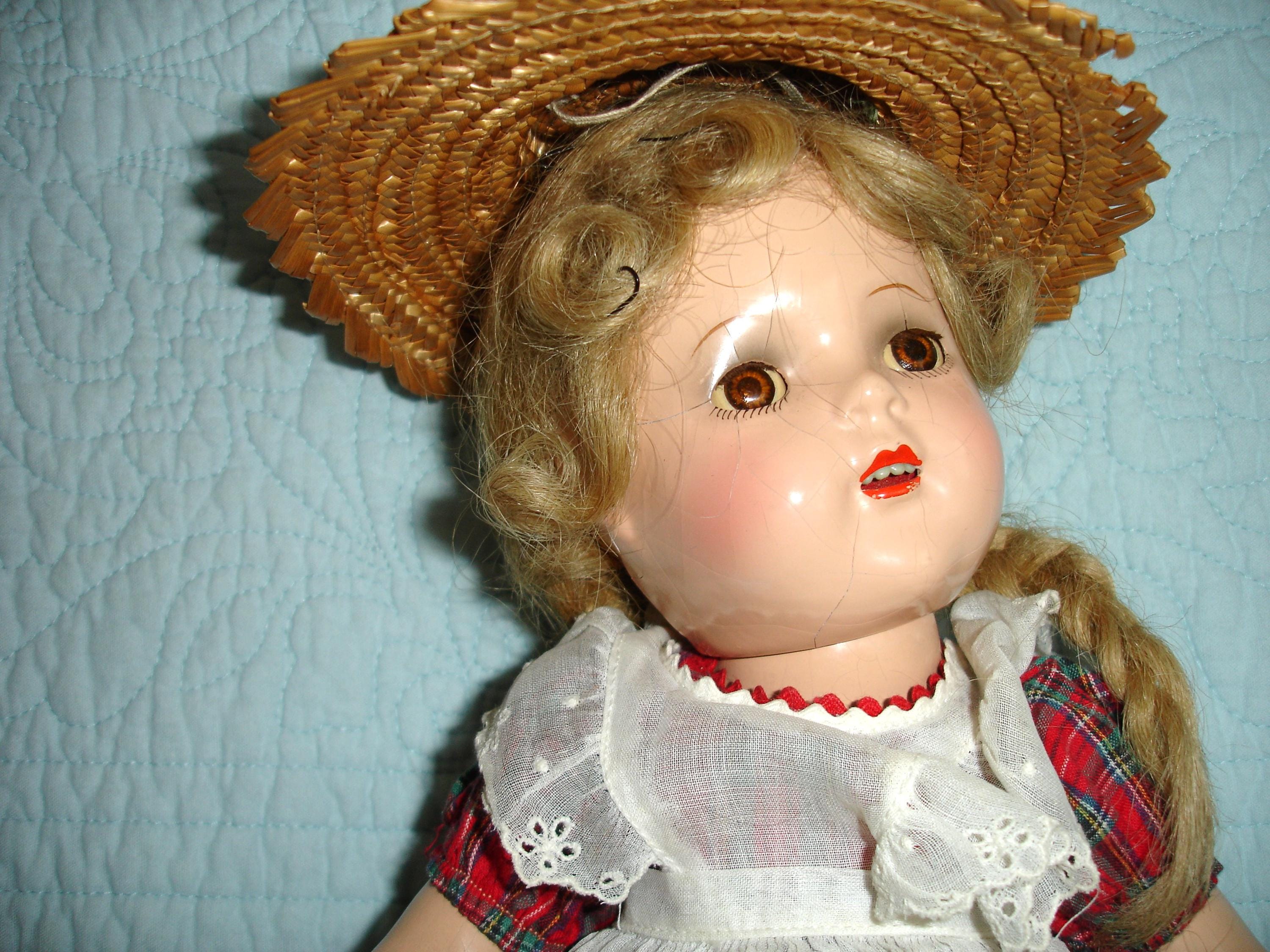 ALL ORIGINAL Madame Alexander Mcguffey Ana Doll, Composition, 16