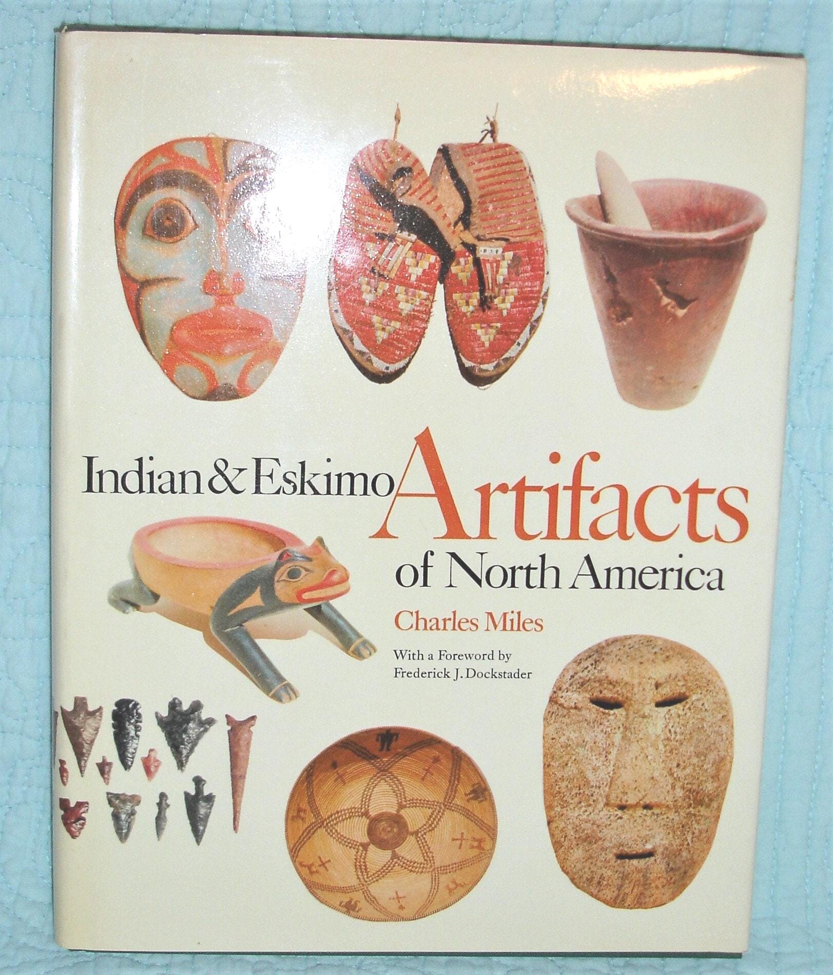 Indian & Eskimo Artifacts of North America, 1963 Hardcover Book - Etsy