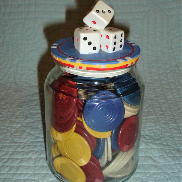 Poker Chip Display Etsy