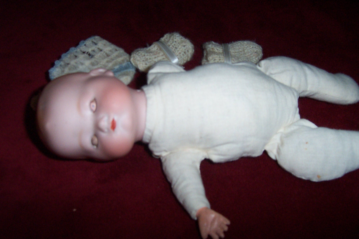 Armand Marseille Doll KIDDIE JOY No. 345, 10 Long, Bisque Dome Head