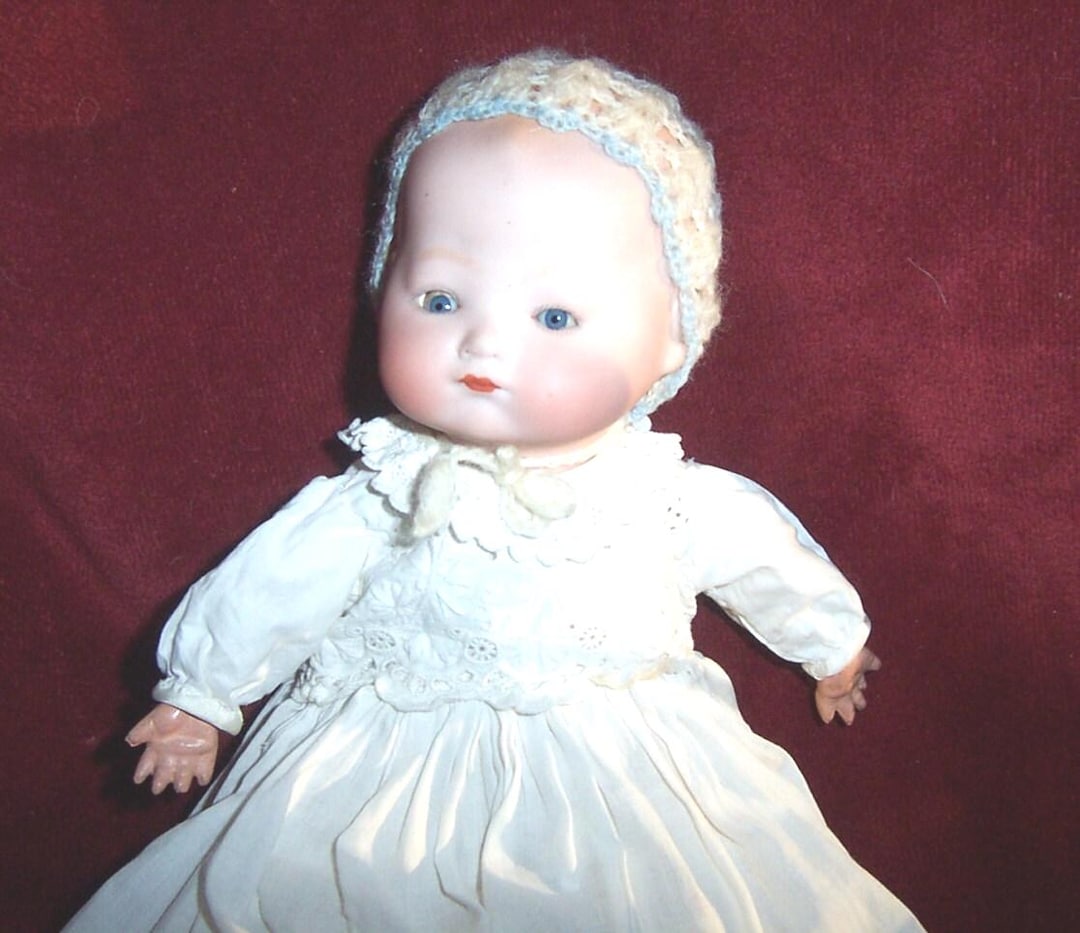 Armand Marseille Kiddie Joy Doll, Bisque Head, Blue Sleep Eyes - Etsy