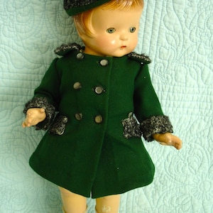 Effanbee Doll PATSY ANN 18.5” 1929 All Composition Antique Doll patent # 1283558 with Exceptional Outfit and Green Tin Sleep Eyes