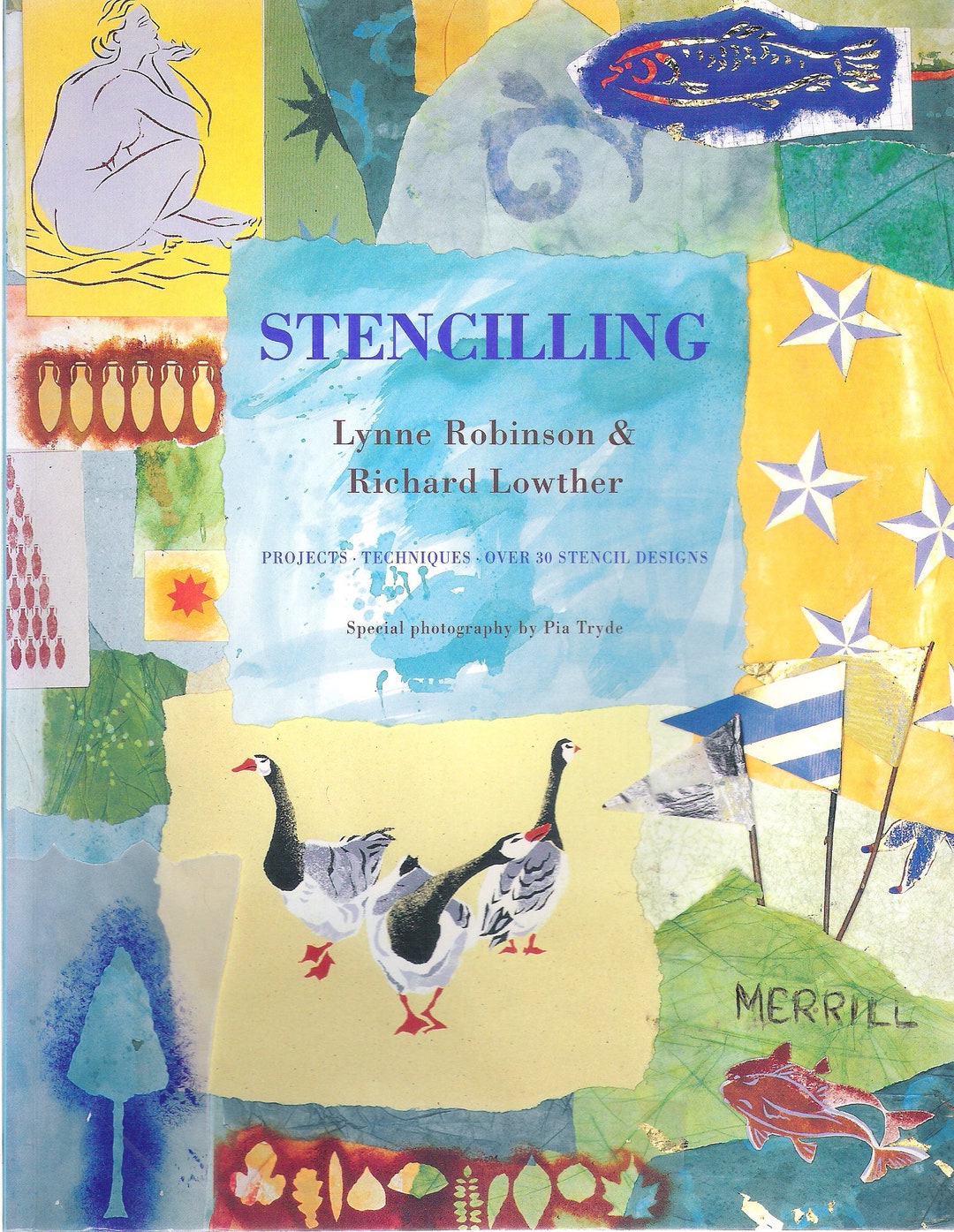 How-to Stencil Book "stencilling: Projects, Techniques Over 30 Stencil ...