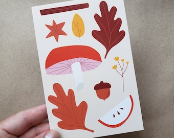 Fall Postcard Print | Stationery | Fall Themed