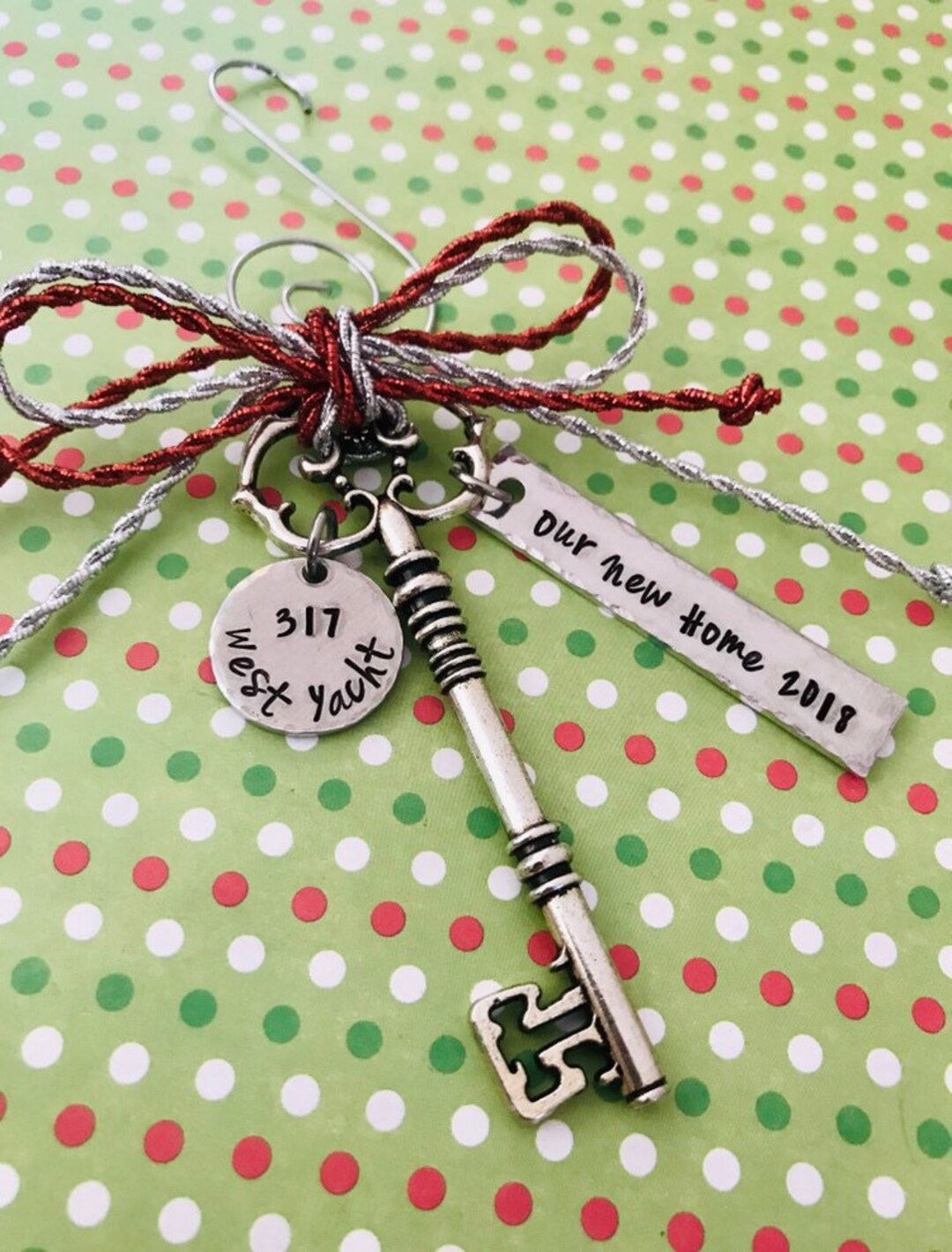 Our New Home 2022 2023 2024 Skeleton Key Ornament First Home Home Sweet