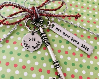 Our New Home 2022 2023 2024 Skeleton Key Ornament - First Home - Home Sweet Home - Realtor Gift - New Home Gift - New Home - Home Ornament