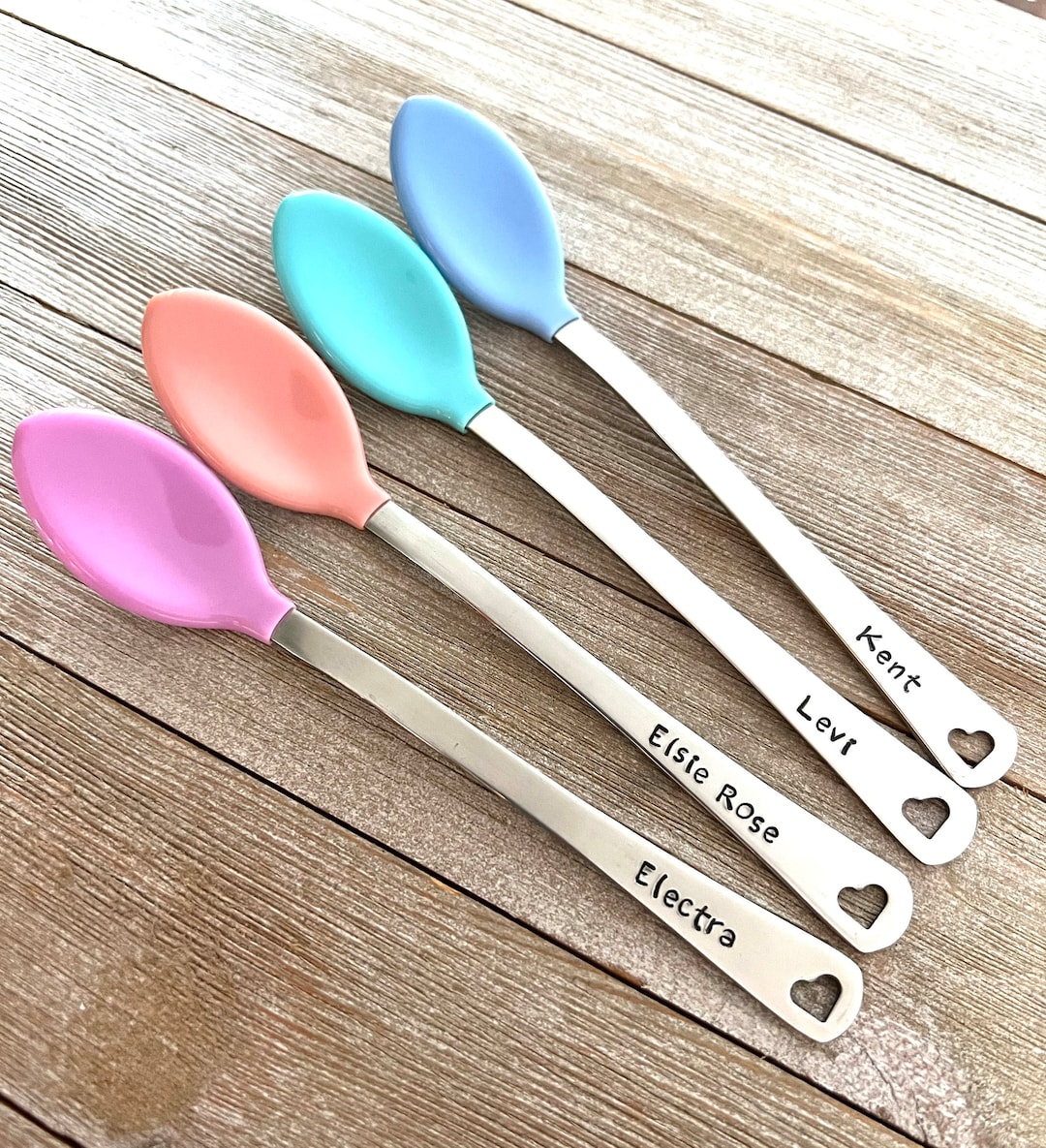 Personalized baby spoons discount