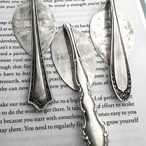 Drink Wine Read Books Be Happy vintage spoon bookmark, Girlfriend Gift, Christmas Gift, Stocking Stuffer, Wine gift, Gift for Mom image 4