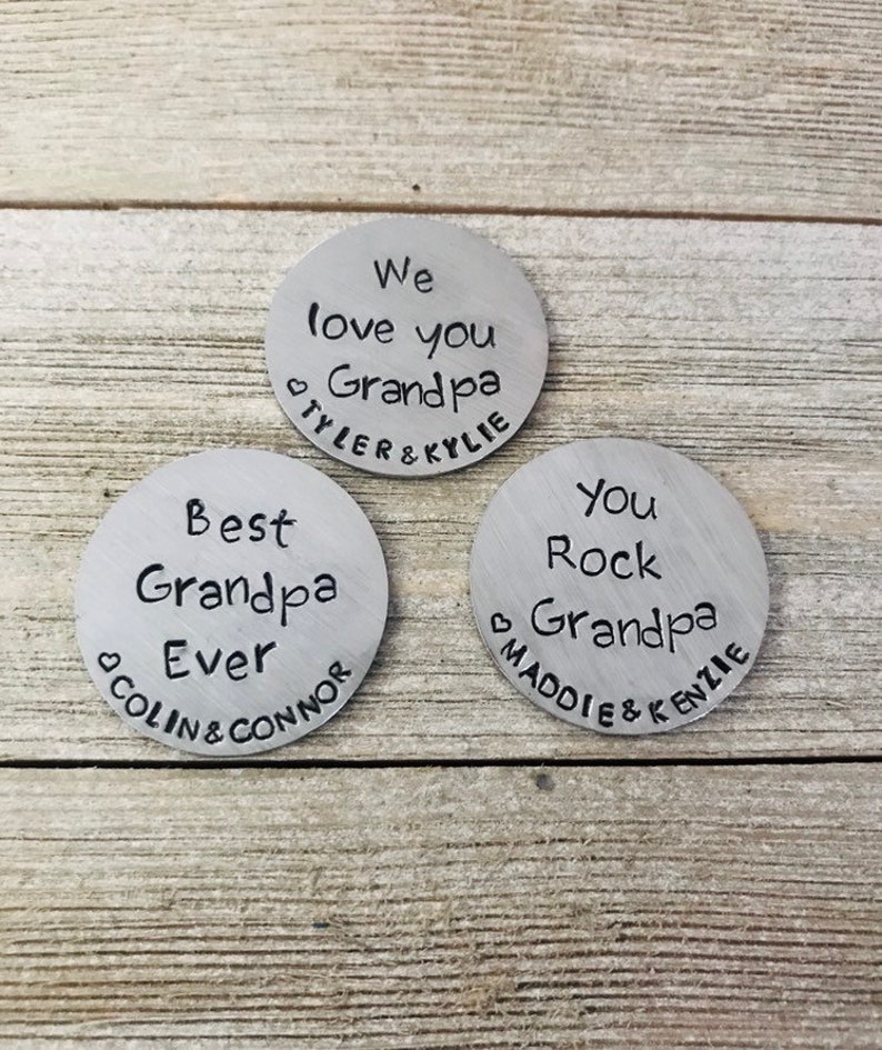 Golf Ball Markers Personalized Magnetic, Golfing Gift, Gift for Golfer, Christmas Gift for Golf, Gift for Dad, Father's Day Golf image 3