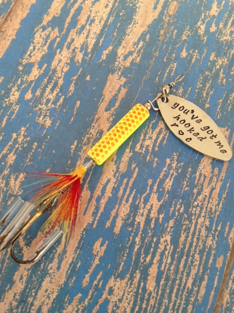 TODAY Show Feature You ve Got Me Hooked Fishing Lure Hand Etsy