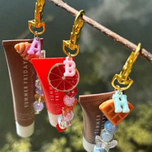 Full Size Lip Balm + Charm - bridesmaid gift