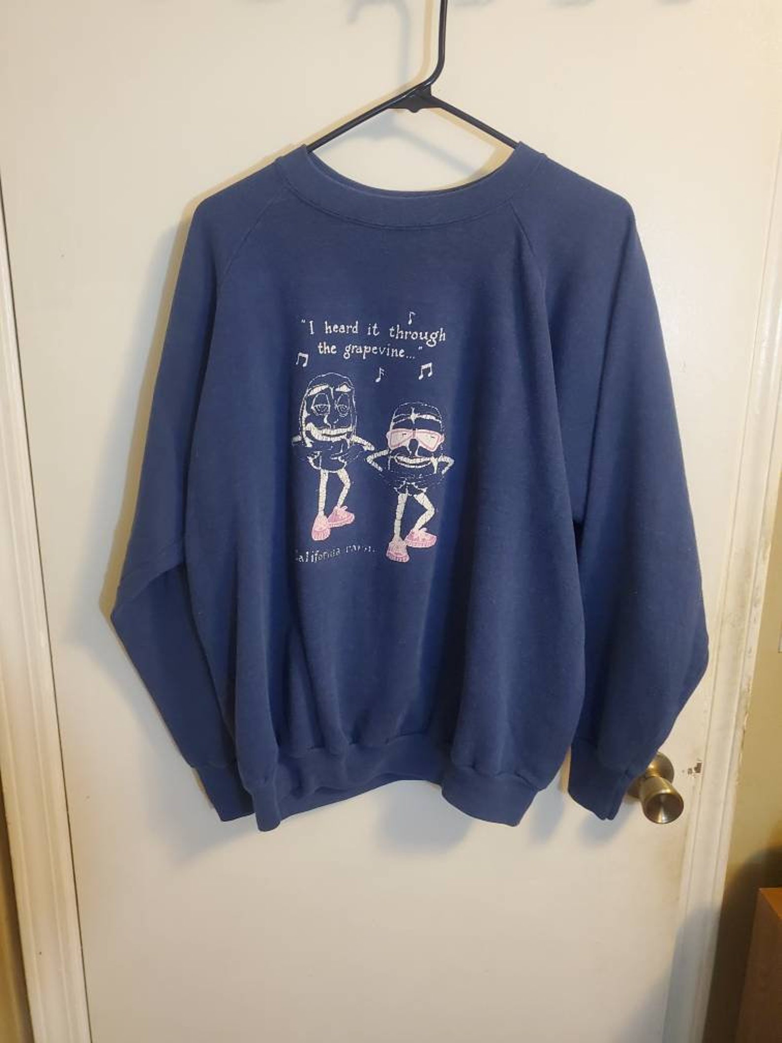 Vintage California Raisins Sweatshirt Size XXL | Etsy