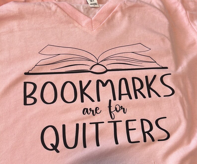 Bookmarks Are for Quitters SVG Etsy