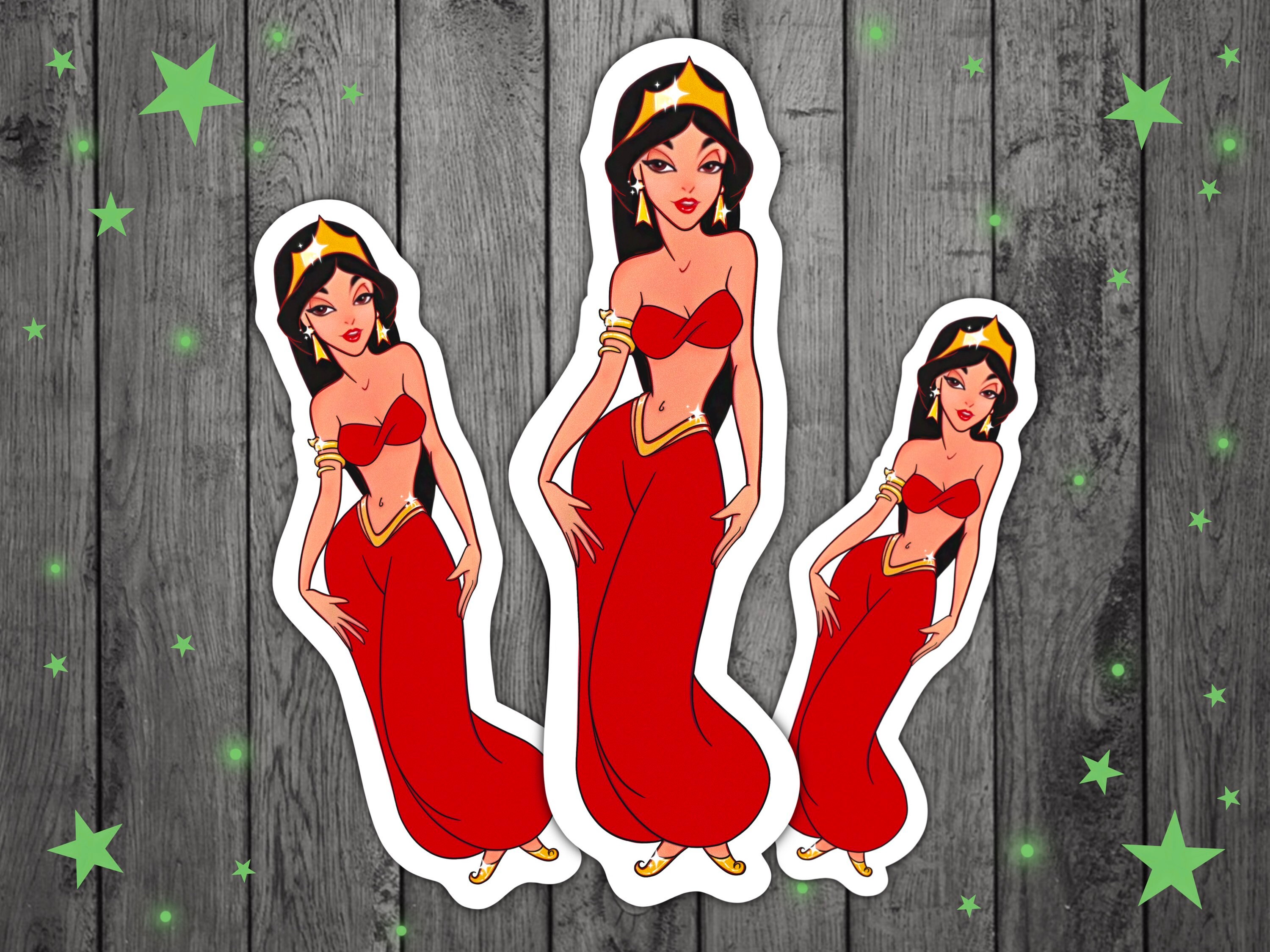 Single Sticker Jasmine Etsy
