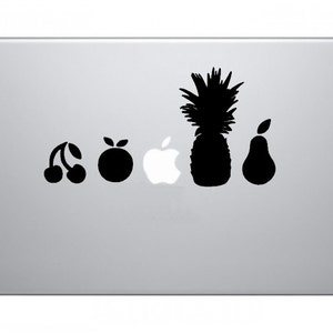 Fruit Macbook Decal Macbook Sticker Mac Decal Mac Sticker Decal for Apple Laptop Macbook Pro / Macbook Air