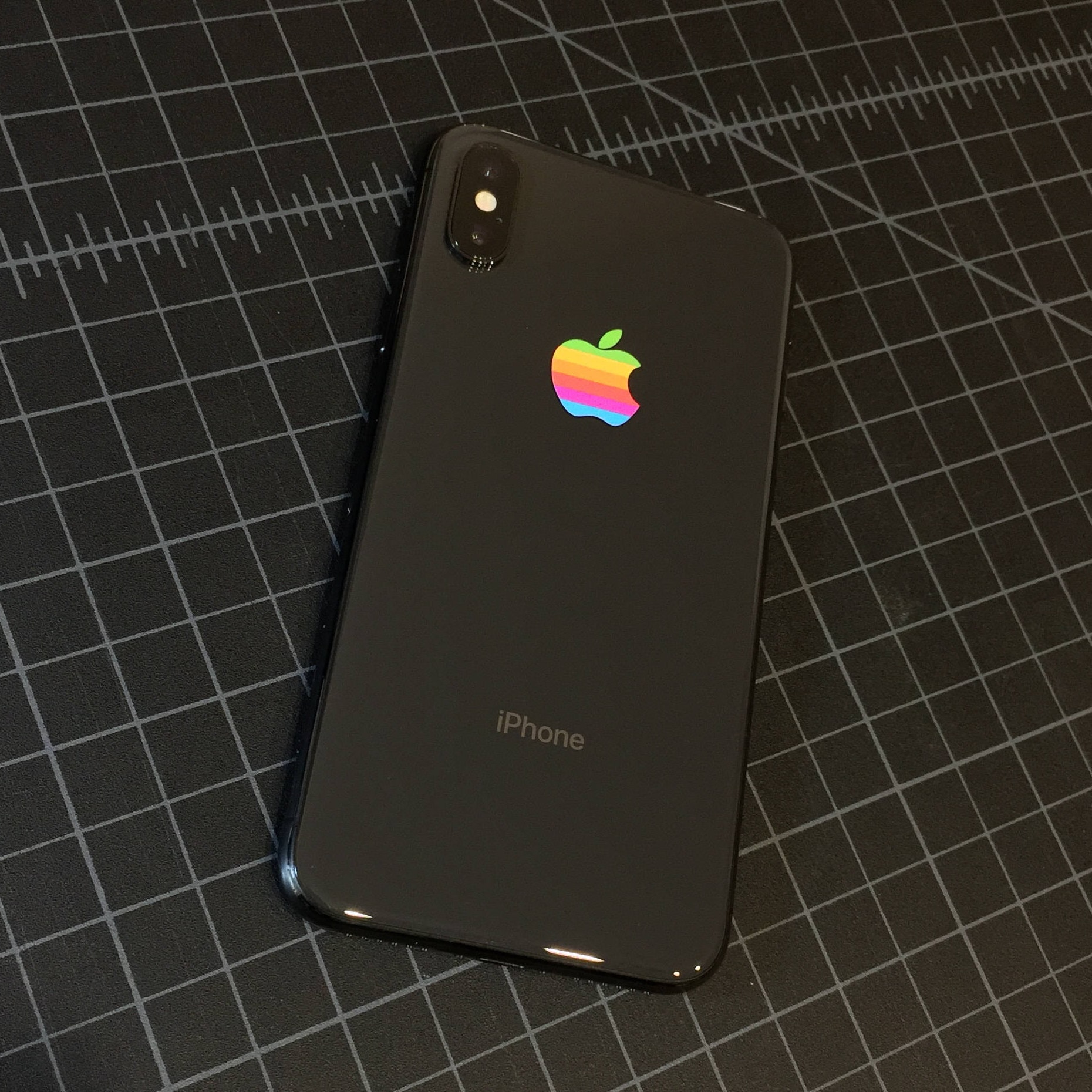Apple Playing Cards（レインボーロゴ） アップル創業時から1997年まで使われたレインボーロゴが限定で