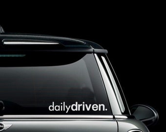 daily driven sticker decal vinyl off road 4x4 ford chevy toyota jeep adventure mud