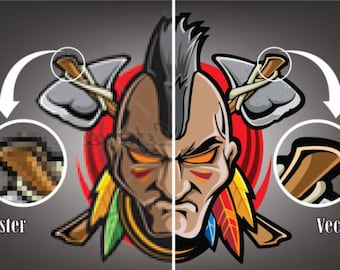 We will redraw and vectorize your low resolution file so its print ready Vector Design Sticker Stickers Vinyl