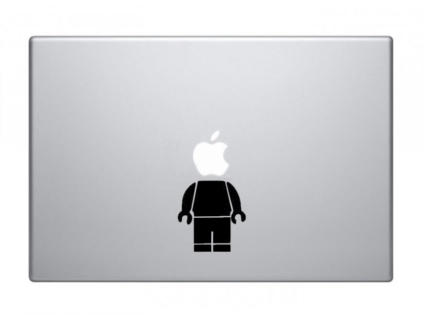 Lego Man MacBook Decal MacBook Sticker Mac Decal Mac Sticker Decal