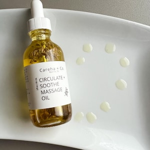 Botanical-infused Breast Massage Oil | Safe for Pregnancy, Postpartum + Breastfeeding | Lymphatic Drainage | Prevents Clogs & Mastitis