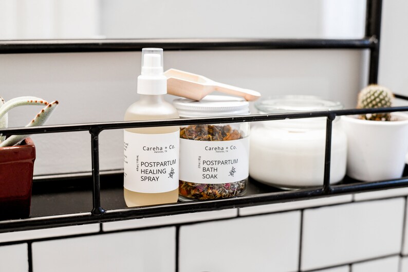 Postpartum Herbal Bath Soak After Birth Care Sitz Bath Etsy Ireland