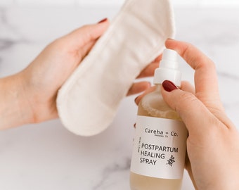 Postpartum Perineal Healing Spray - Herbal After Birth Care (4 oz)
