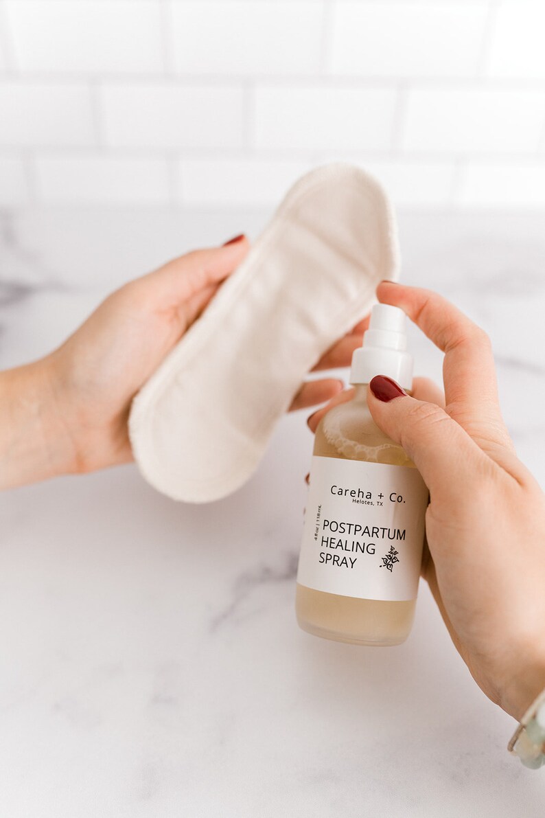 Postpartum Healing Spray 4 oz Perineal Spray After Birth Etsy