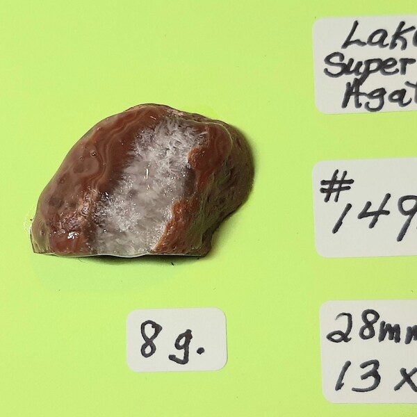 Lake Superior Agate Rough Etsy