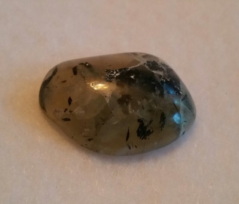Lapidary Made In U.S.A. Wire Wrapping Jewelry Making Prehnite Cabochon Free Form Cabochon Hand Made