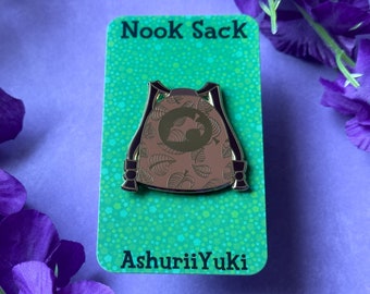 NookSack Enamel Pin - ACNH - Animal Crossing - Cute - Kawaii - Bookbag - Video Game -Nintendo Switch-