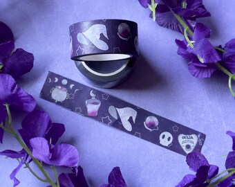 Witchy Life Washi Tape 20mm x 10m - pagan - tape- Witchy- Journaling -