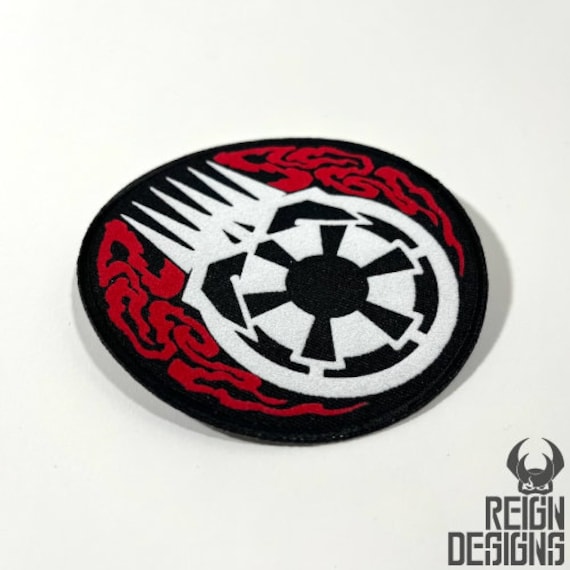 STAR WARS ダース・ベイダー エンブレムパッチ edit.2 Deathtrooper Insignia Patch Ver2 - Etsy