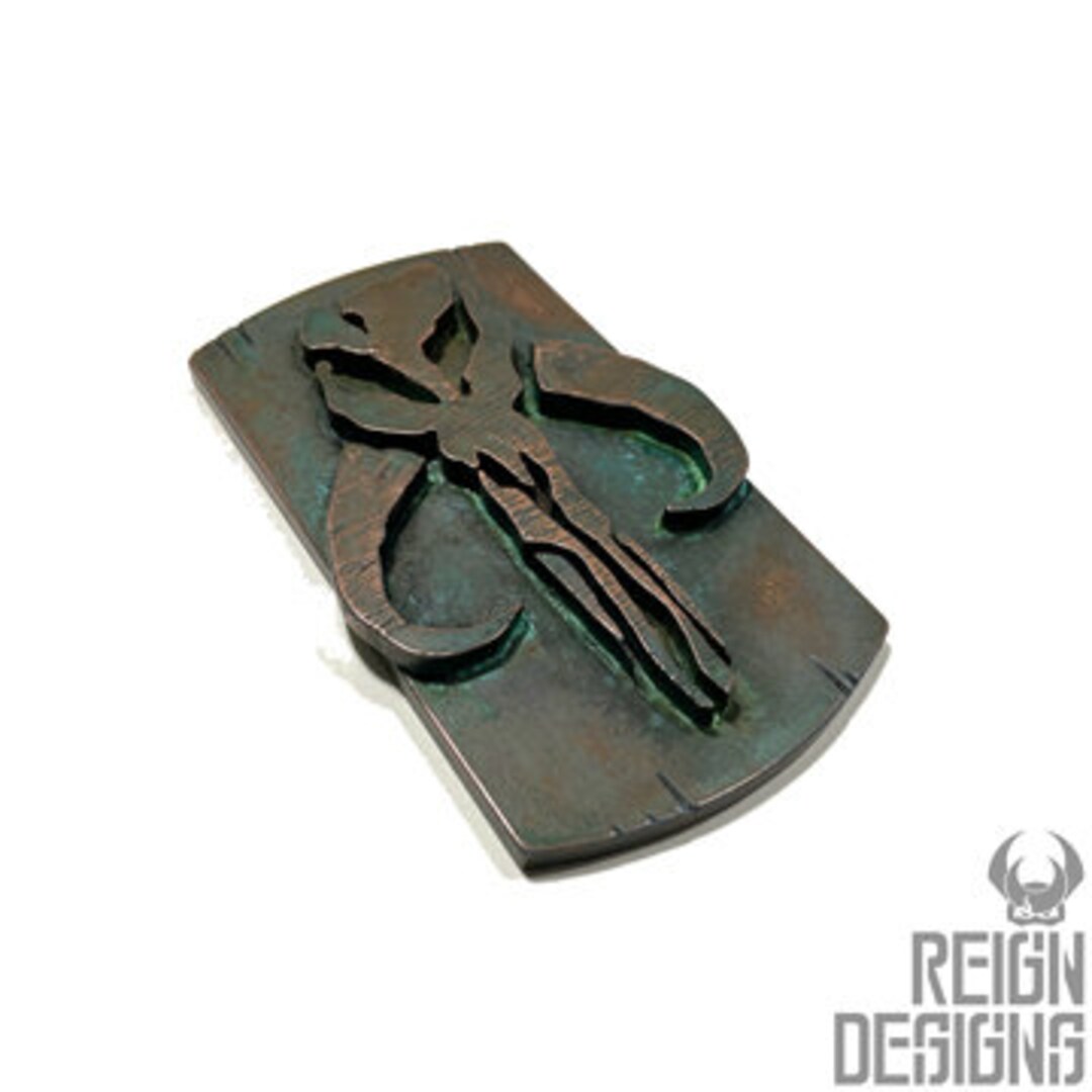 Mythosaur Insignia Logo Symbol Plaque Sign Cold Cast Copper - Etsy