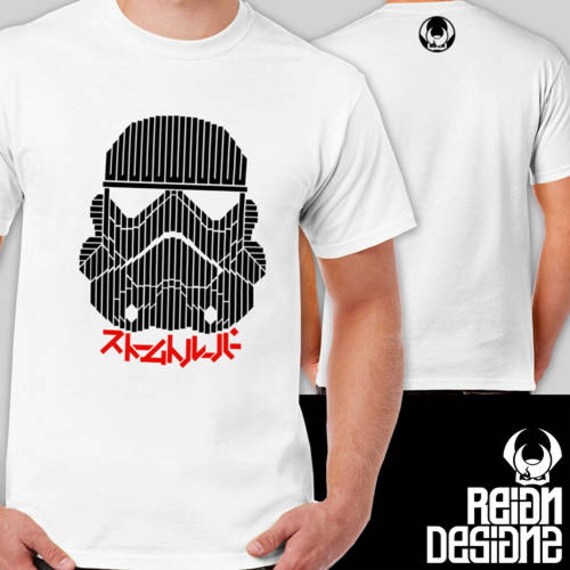 Vector Trooper Shirt Ver 3 Stormtrooper Japanese Design Star Etsy