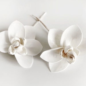 2 Orchid 3" Sola Flower with Rope Diffuser for Aroma Home Fragrance Oil by Plawanature