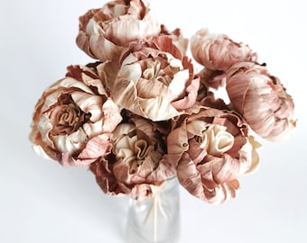 10 Rare Natural Pink Peony 2 » Sola Flower Reed Diffuseur Remplacement pour l’huile de parfum maison par Plawanature.