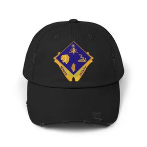 Unisex Distressed Cap - Army - 45th Infantry Division wo Txt