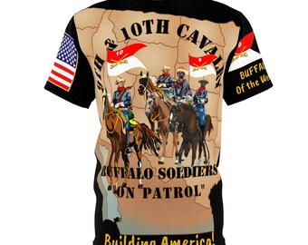 AOP - Army - 9th and 10th Cavalrymen - Buffalo Soldiers - Building America - Protecting Borders!