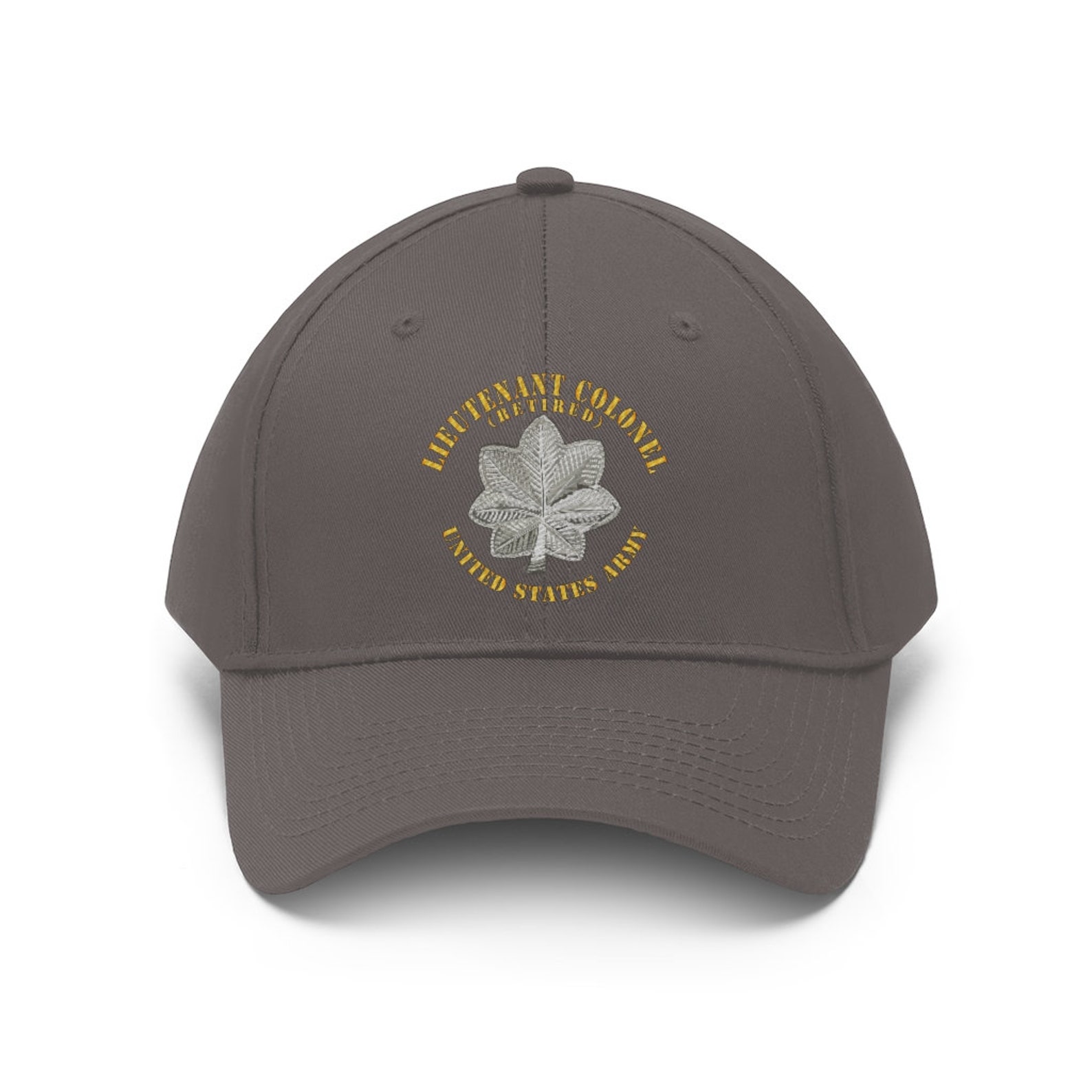 Twill Hat Army Lieutenant Colonel LTC Retired V1 Etsy