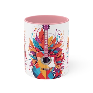 Accent Mug - Vibrant Guitar