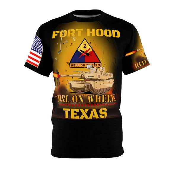 AOP 2nd Armored Division Fort Hood TX Main Battle Tank Etsy