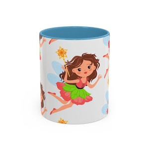 Accent Coffee Mug (11, 15oz) - Fairy Magic