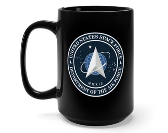Lustige Fun Büro Kaffeetasse Becher Tee Tasse Aufdruck NASA Space USA Force 
