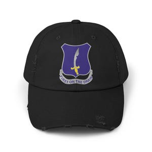 Distressed Cap - Army - 369th Infantry Regiment - First Draw - wo Txt