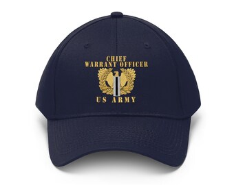 Twill Hat Army Chief Warrant Officer 5 