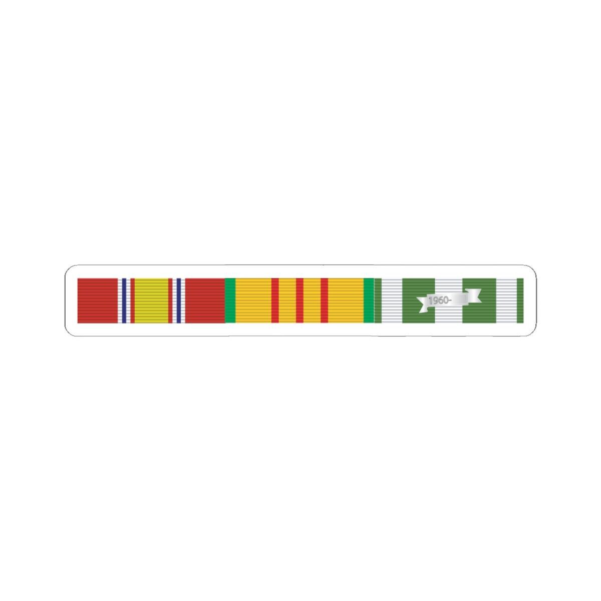 Kiss - Cut Stickers - Army - Vietnam Ribbons SVC bar w 0 Campaign Stars