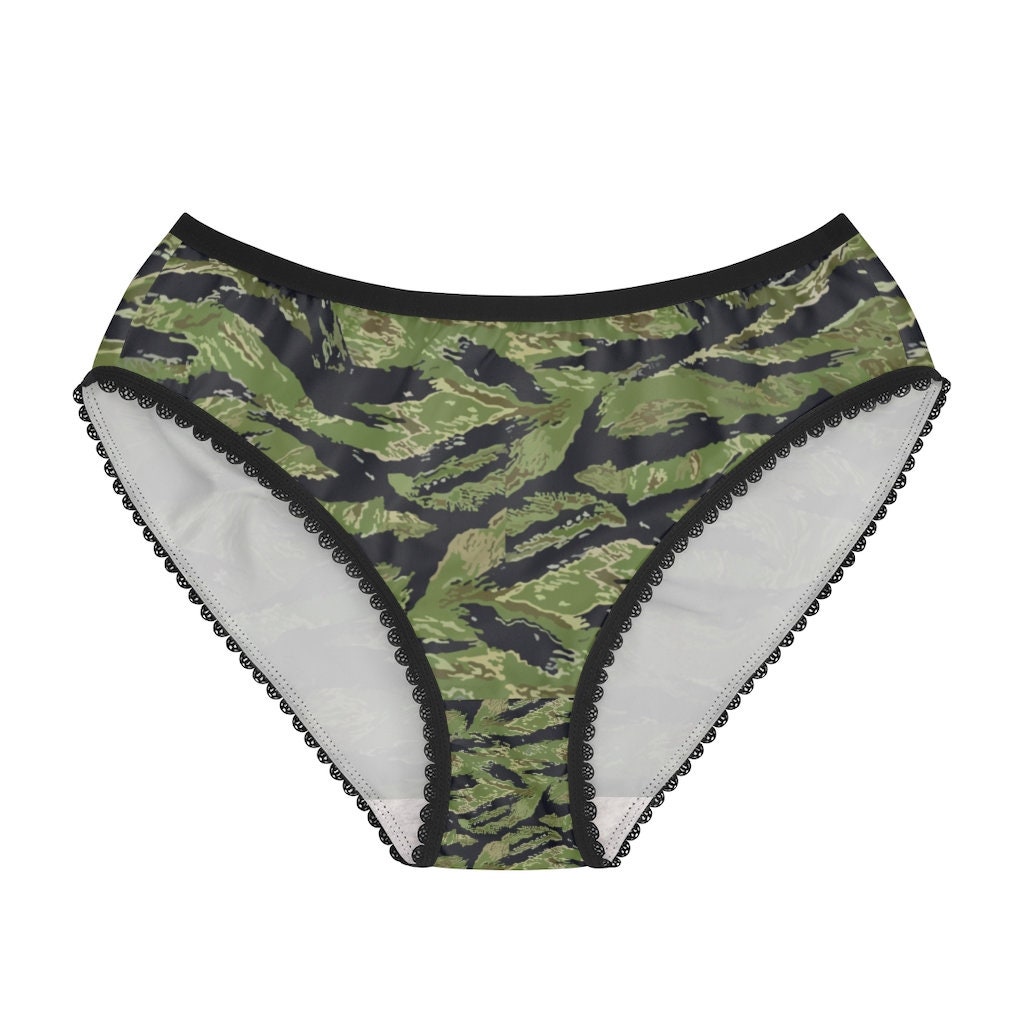 Camouflage Military Soldier Pattern Women's Underwear Low Waist Ladies  Panties, Multicolor, Small : : Clothing, Shoes & Accessories
